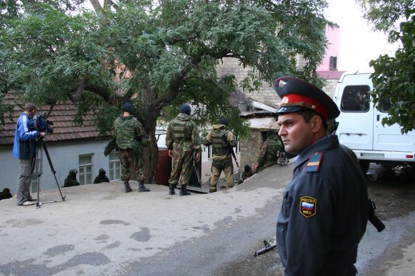 Спецоперация по ликвидации двух боевиков в Махачкале - Sputnik International