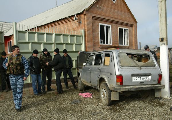 Act of terror in 60-letiya Oktyabrya village (Grozny District) Act of terror in 60-letiya Oktyabrya village (Grozny District) - Sputnik International