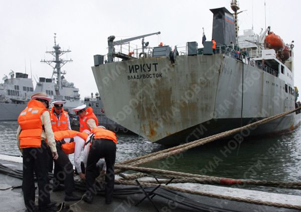 Russian Pacific Fleet ships return from anti-piracy mission in the Gulf of Aden - Sputnik International