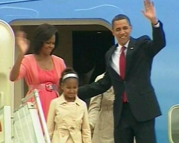 US President Barack Obama arrives in Russian Capital  - Sputnik International