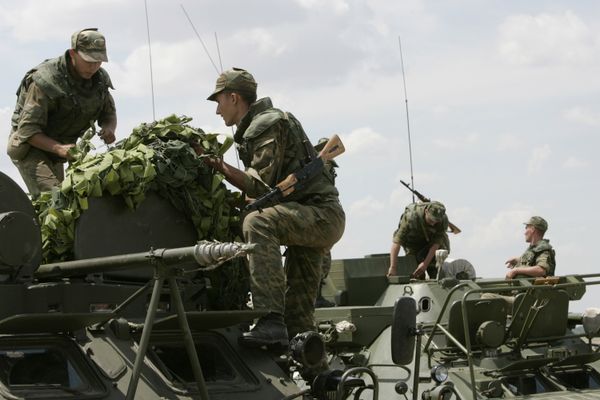 Caucasus large-scale military drills nearing end in Stavropol Region Caucasus large-scale military drills nearing end in Stavropol Region - Sputnik International