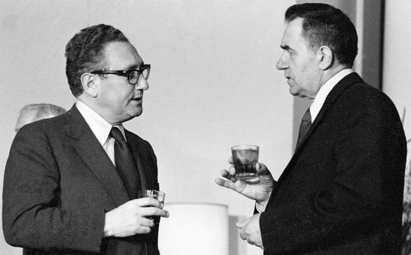 Henry Kissinger and Andrei Gromyko. Henry Kissinger and Andrei Gromyko. - Sputnik International