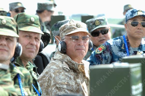Russia, China hold Peace Mission 2009 joint exercise - Sputnik International