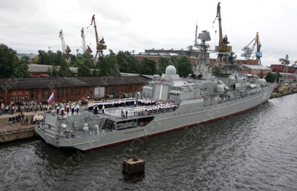 Yaroslav Mudry frigate handed over to the Russian Navy - Sputnik International