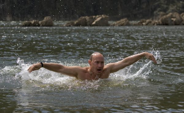 Russian PM Vladimir Putin on vacation in Tyva Republic - Sputnik International