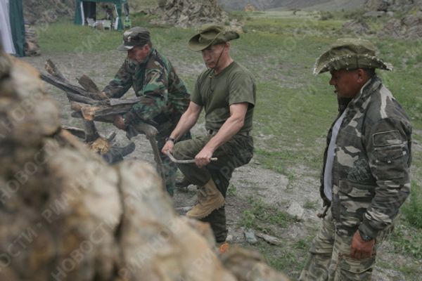 Putin’s day trip to Tuva Putin’s day trip to Tuva - Sputnik International