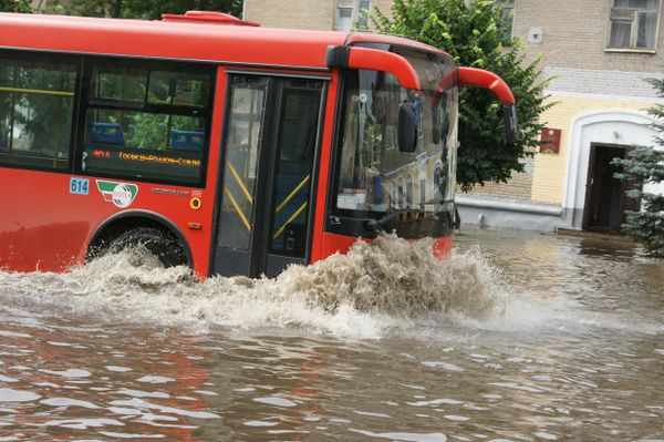Heavy rain in Kazan Heavy rain in Kazan - Sputnik International