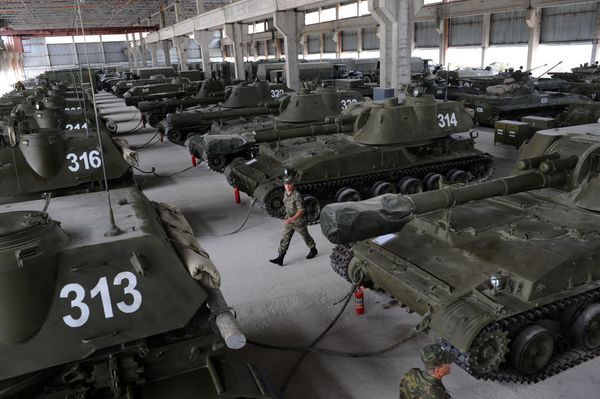 Russian military base in Tskhinvali Russian military base in Tskhinvali - Sputnik International