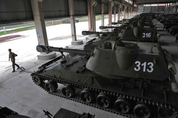 Russian military base in Tskhinvali Russian military base in Tskhinvali - Sputnik International