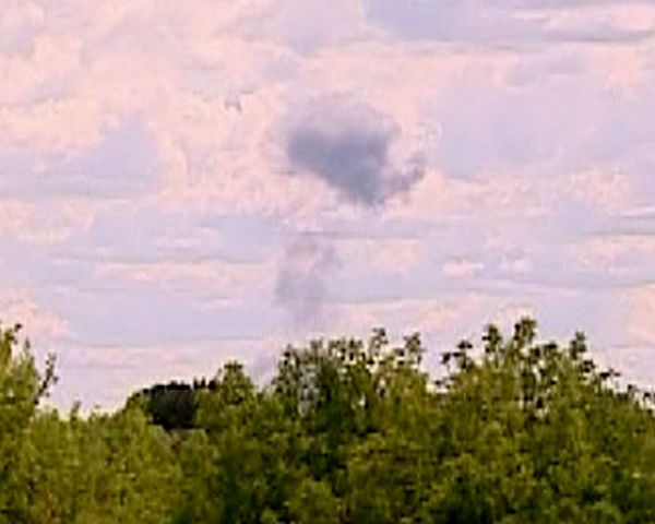 Two SU-27 jets collide in the air above Zhukovsky - Sputnik International