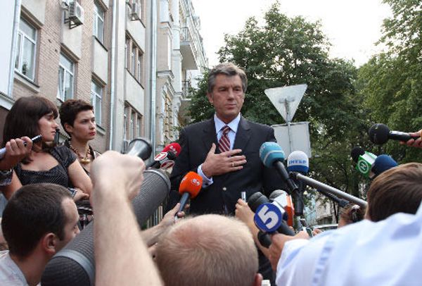 The Yushchenko administration said earlier the new law had complicated control over voting, and offered more loopholes for flaws. - Sputnik International