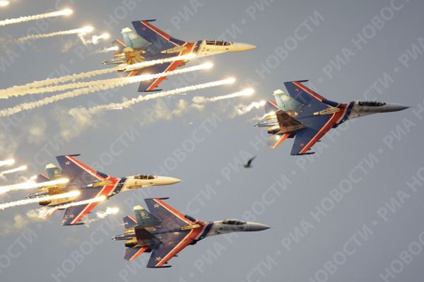 Conclusion of the MAKS-2009 air show near Moscow   - Sputnik International