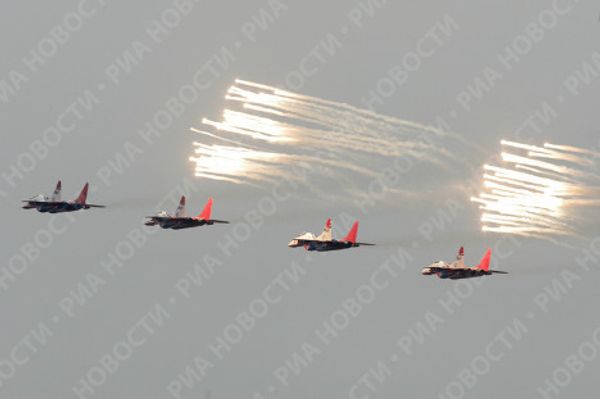 Conclusion of the MAKS-2009 air show near Moscow   - Sputnik International