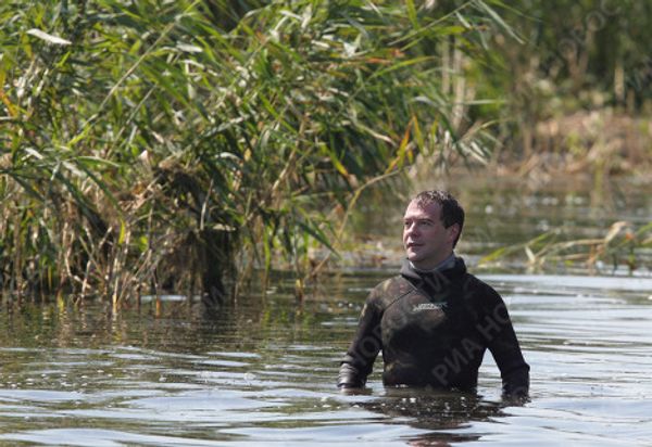 President Medvedev’s family holiday  - Sputnik International