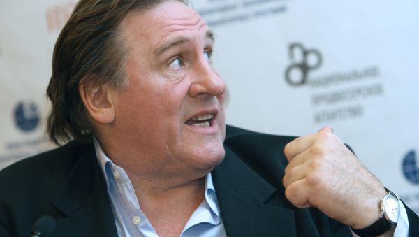 Famous actor and wine-grower Gerard Depardieu - Sputnik International