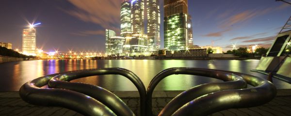 Moscow International Business Center at night - Sputnik International