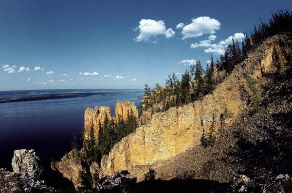 Lenskiye Stolby [Lena Pillars] in Yakutia - Sputnik International