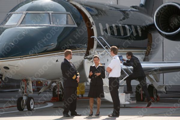 Moscow hosts JET EXPO 2009 business aviation exhibition - Sputnik International