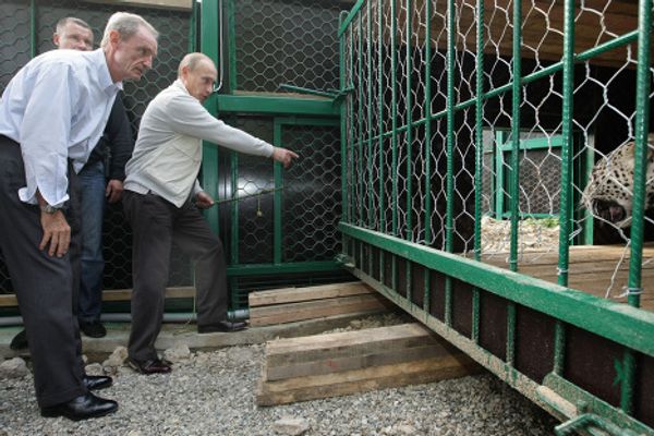 Vladimir Putin visits Sochi National Park Vladimir Putin visits Sochi National Park - Sputnik International