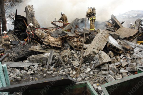 Voronezh warehouse blast - Sputnik International