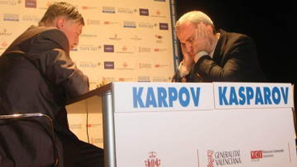 Kasparov leads Karpov 3-1 after second day of chess rematch Kasparov leads Karpov 3-1 after second day of chess rematch - Sputnik International