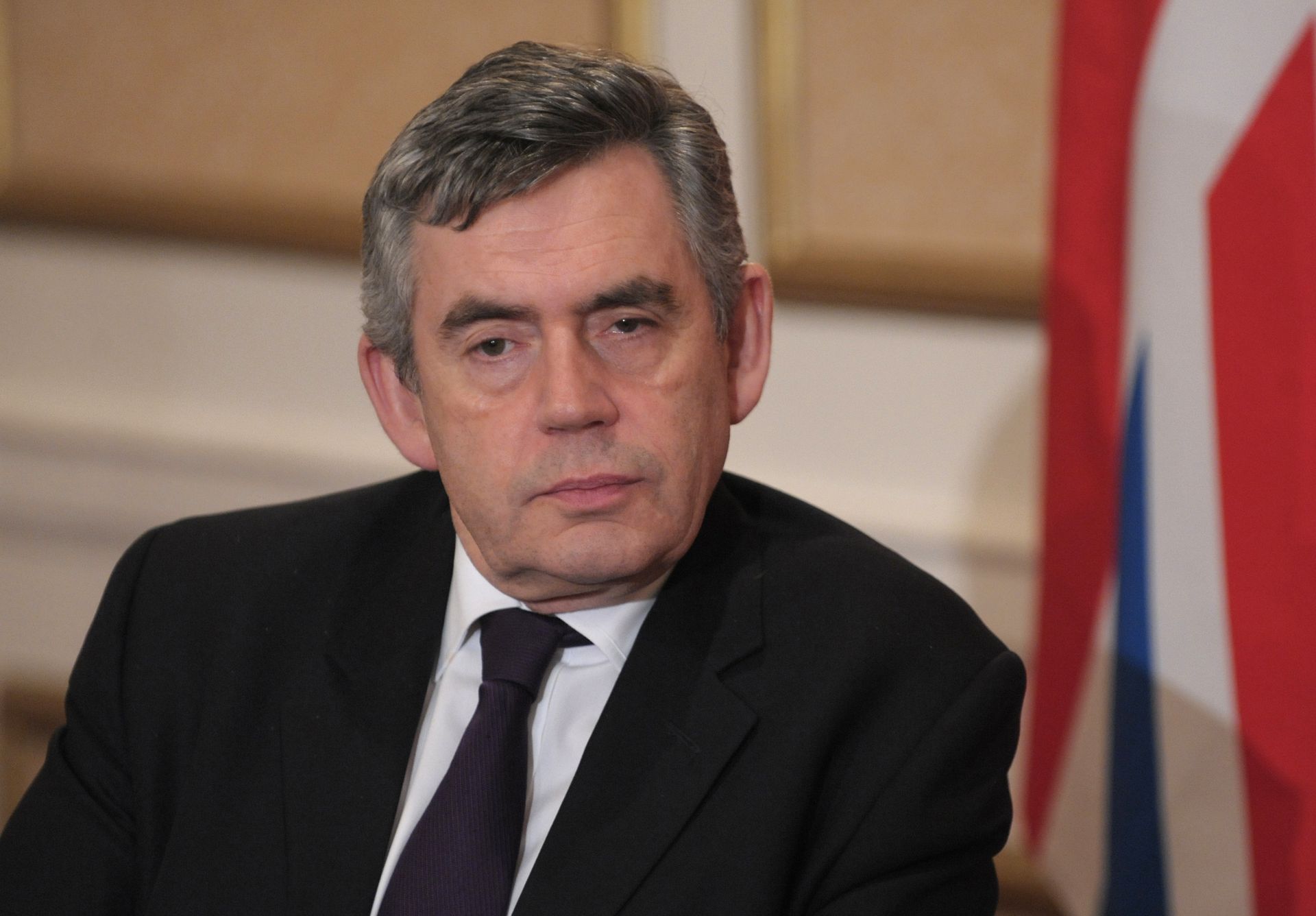 British Prime Minister Gordon Brown attends the G20 summit British Prime Minister Gordon Brown attends the G20 summit - Sputnik International, 1920, 15.12.2021