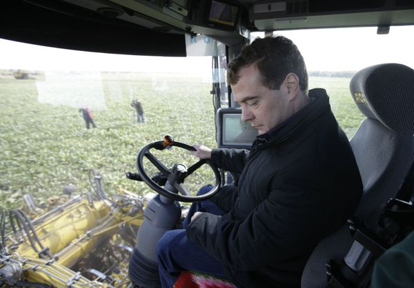 President Medvedev in the Oryol - Sputnik International