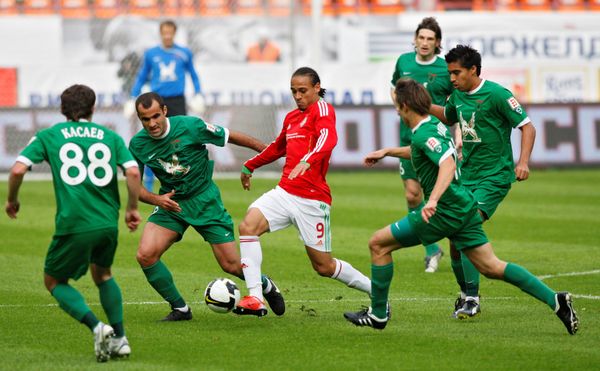 Rubin's 2-1 loss to Lokomotiv Moscow. Rubin's 2-1 loss to Lokomotiv Moscow. - Sputnik International