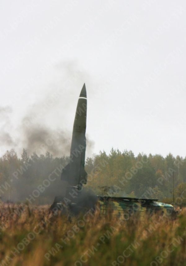 Tochka missile launched at testing site in Russia’s Kaliningrad Region - Sputnik International