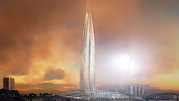 Башня Охта-центра в Петербурге - Sputnik International