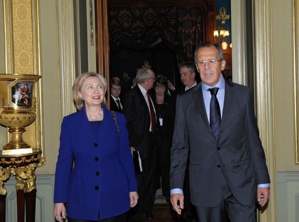 Hilary Clinton, Sergei Lavrov Hilary Clinton, Sergei Lavrov - Sputnik International