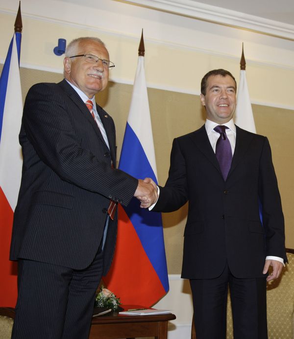 Russian, Czech presidents to discuss trade, security in Moscow - Sputnik International