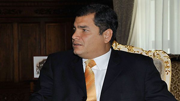 Ecuadorian President Rafael Correa - Sputnik International