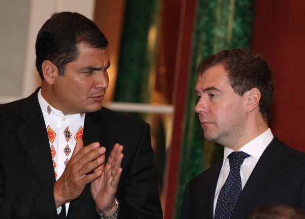 Russia, Ecuador ink strategic partnership declaration Russia, Ecuador ink strategic partnership declaration - Sputnik International