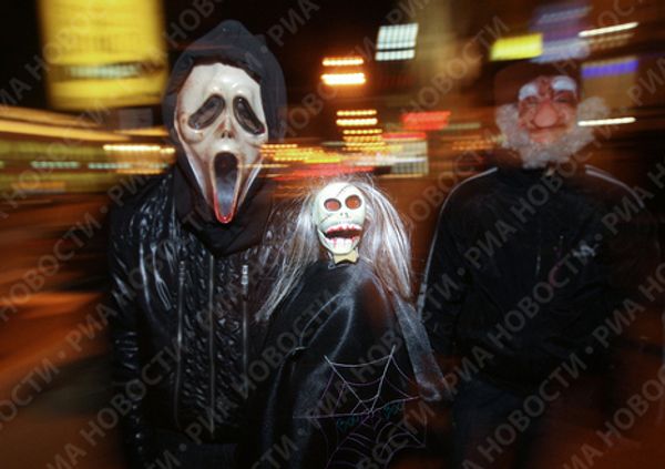 Halloween celebrations in St. Petersburg Halloween celebrations in St. Petersburg - Sputnik International