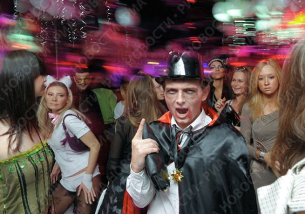 Halloween celebrations in Moscow Halloween celebrations in Moscow - Sputnik International