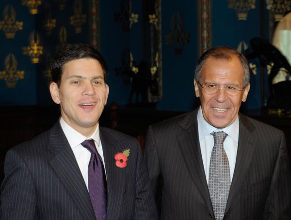Meeting of Russian Foreign Minister Sergei Lavrov with British Foreign Secretary David Miliband in Moscow Meeting of Russian Foreign Minister Sergei Lavrov with British Foreign Secretary David Miliband in Moscow - Sputnik International