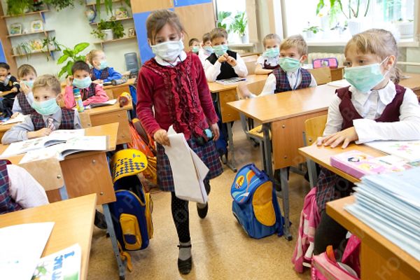 Flu prevention at school Flu prevention at school - Sputnik International