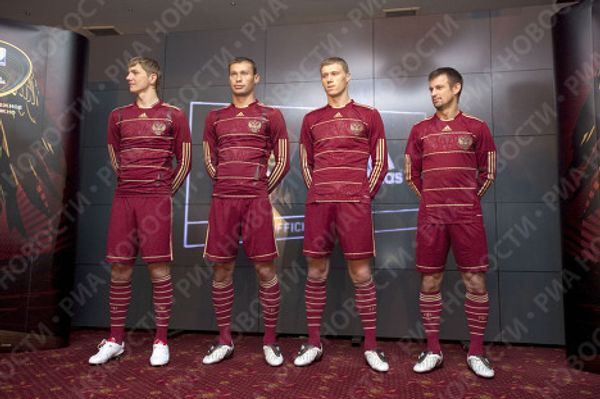 Presentation of the Russian football team’s new kit Presentation of the Russian football team’s new kit - Sputnik International