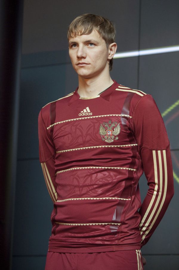 Presentation of the Russian football team’s new kit Presentation of the Russian football team’s new kit - Sputnik International