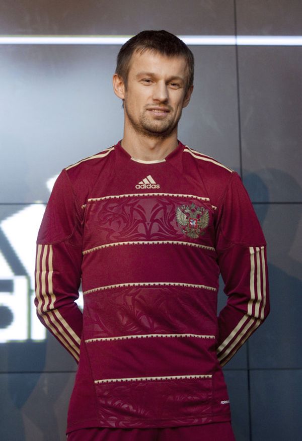 Presentation of the Russian football team’s new kit Presentation of the Russian football team’s new kit - Sputnik International