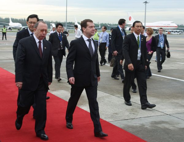 Medvedev will speak at a business summit of the Asia Pacific Economic Cooperation (APEC) forum Medvedev will speak at a business summit of the Asia Pacific Economic Cooperation (APEC) forum - Sputnik International