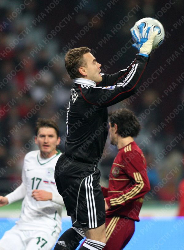Best moments of Russia vs. Slovenia World Cup 2010 playoff match - Sputnik International