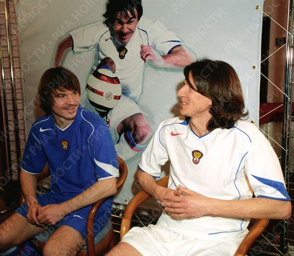 RIA Novosti presents images showing the evolution of Russian and soviet football kits. RIA Novosti presents images showing the evolution of Russian and soviet football kits. - Sputnik International