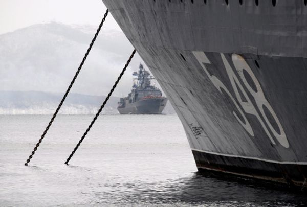  The return of the Pacific Fleet’s task force from the Gulf of Aden  - Sputnik International