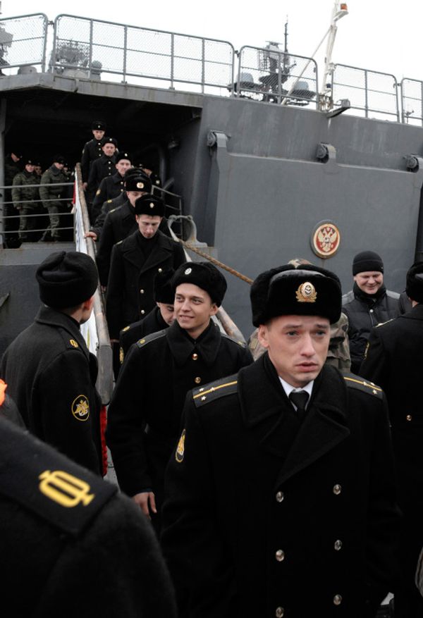  The return of the Pacific Fleet’s task force from the Gulf of Aden  - Sputnik International