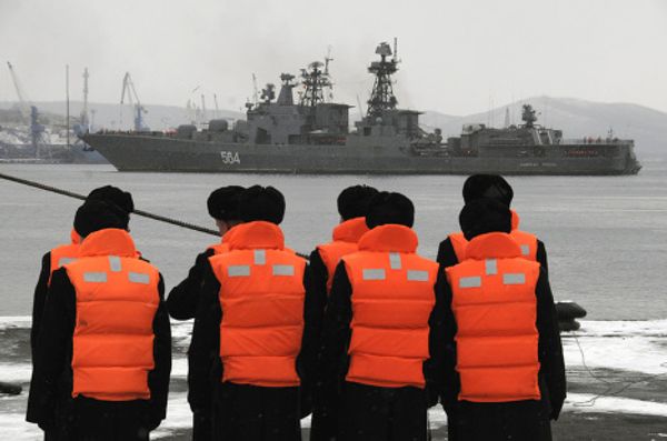  The return of the Pacific Fleet’s task force from the Gulf of Aden  - Sputnik International