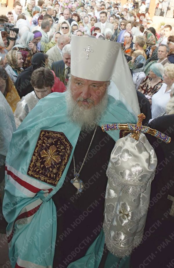 Patriarch Kirill marks his 63rd birthday Patriarch Kirill marks his 63rd birthday - Sputnik International
