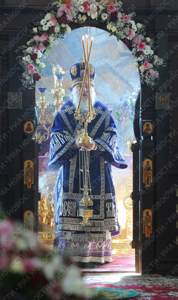 Patriarch Kirill marks his 63rd birthday Patriarch Kirill marks his 63rd birthday - Sputnik International