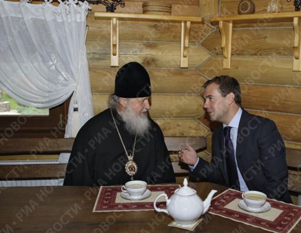 Patriarch Kirill marks his 63rd birthday Patriarch Kirill marks his 63rd birthday - Sputnik International